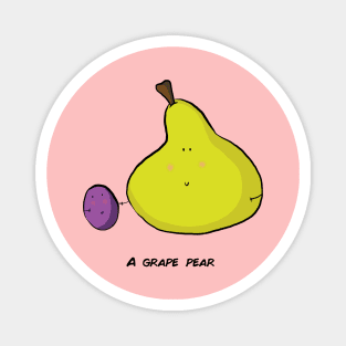 A grape pear Magnet